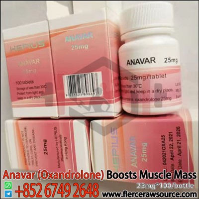 HEPIUS Anavar (oksandrolonas) 25 mg CAS:53-39-4
